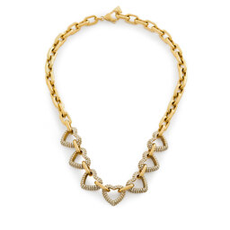 Guess Naszyjnik Guess JUBN05 012JW Złoty