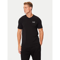 EA7 Emporio Armani EA7 Emporio Armani Majica 8NPT27 PJVQZ 1200 Črna Regular Fit