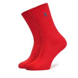 Polo Ralph Lauren Hohe Herrensocken Polo Ralph Lauren 455846847011 Rot