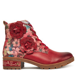 Laura Vita Botines planos Laura Vita Cocrailo 47 Rojo