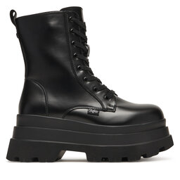 Buffalo Schnürschuhe Buffalo Jupiter Lace Up Mid 1622609 Schwarz