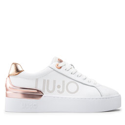 

Снікерcи Liu Jo Silvia 65 BF2001 P0102 White/Rose G S1172, Білий