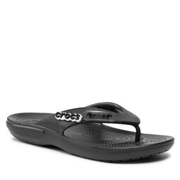 Crocs Čības uz pirksta Crocs Classic Crocs Flip 207713 Black