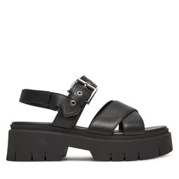 HUGO Сандали HUGO Kris_Sandal_BKNA 50542072 Черен
