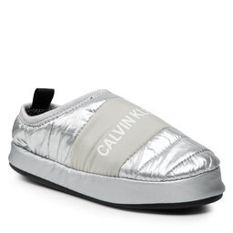 Calvin Klein Jeans Пантофи Calvin Klein Jeans Home Shoe Slipper YW0YW00479 Silver 0IN