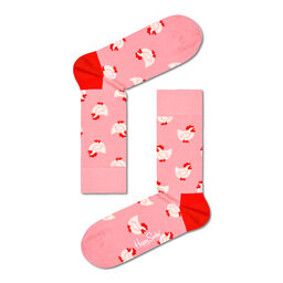 Happy Socks Дълги чорапи unisex Happy Socks P000479 Розов