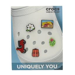 Crocs Διακόσμηση παπουτσιών Crocs Vacation Vibes 5-Pack 10008637 Mix