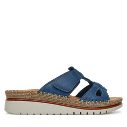 Manitu Pantoletten Manitu 900157 Blau