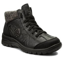 Rieker Členková obuv Rieker L7110-01 Schwarz