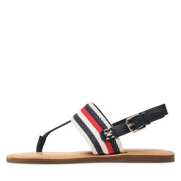 

Босоніжки Tommy Hilfiger Flat Sandal Corporate FW0FW06988 Space Blue DW6, Cиній