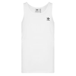 adidas adidas Tank-Top Trefoil Essentials IY7366 Weiß Regular Fit