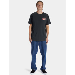 DC Shoes DC Shoes Majica Truckin Tees ADYZT05284 Črna Regular Fit