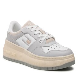 Tommy Jeans Sneakersy Tommy Jeans Basket Wmn Plat. EN0EN02025 Light Cast PSU