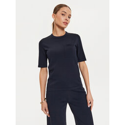 Max Mara Leisure Max Mara Leisure Marškinėliai Tahiti 24263660 Tamsiai mėlyna Regular Fit