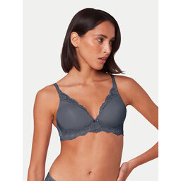 Triumph Triumph Σουτιέν χωρίς μπανέλα Amourette Charm 10214457 Μπλε