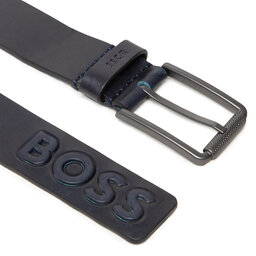 

Чоловічий ремінь Boss, Cиній