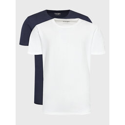 Wrangler Wrangler 2er-Set T-Shirts W7G9DH114 112321453 Bunt Regular Fit