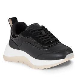 Calvin Klein Сникърси Calvin Klein 2 Piece Runner S Lace Up-Nano Mn HW0HW01644 Ck Black BEH