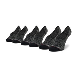 DC Set di 3 paia di pedulini da uomo DC ADYAA03146 Grigio