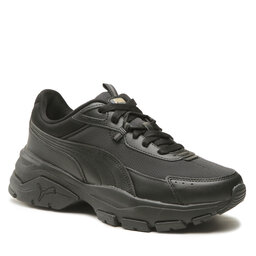 Puma Sportcipő Puma Cassia Via 389223 08 Puma Black/Shadow Gray/Gold 08