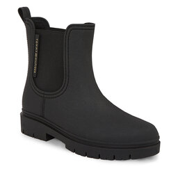 Tommy Hilfiger Гумени ботуши Tommy Hilfiger Essential Tommy Rainbootie FW0FW07471 Black BDS