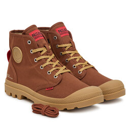 Palladium Sneakers aus Stoff Palladium Pampahi Htggum 74988-212-M Braun