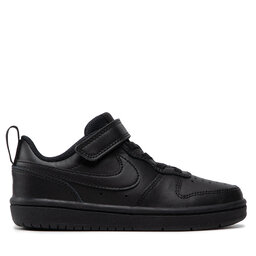 Nike Tenisice Nike Court Borough Low 2 (PSV) BQ5451 001 Crna