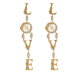 Guess Naušnice Guess JUBE05 030JW Zlatá