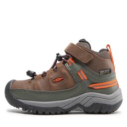 

Трекінгові черевики Keen Targhee Mid Wp 1026296 Dark Earth/Forest Night, Коричневий