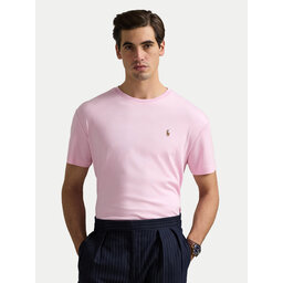 Polo Ralph Lauren Polo Ralph Lauren Marškinėliai 710740727010 Rožinė Slim Fit