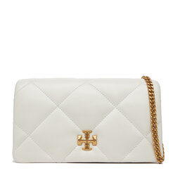 Tory Burch Handtasche Tory Burch Kira iamond Quilt Chain Wallet 158624 Weiß