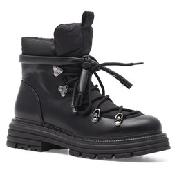 DeeZee Schnürstiefeletten DeeZee LEDA WS6126-09 Schwarz