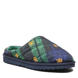 Tommy Hilfiger Пантофи Tommy Hilfiger Quilted Home Slipper Blackwatch FW0FW06913 Blackwatch Check 0G5