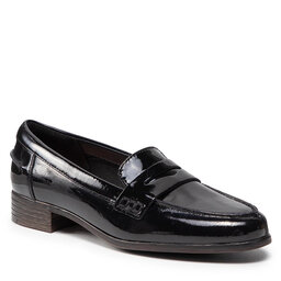 Clarks Halbschuhe Clarks Hamble Loafer 261475364 Black Patent