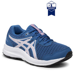 Asics Παπούτσια Asics Contend 7 Gs 1014A192 Lake Drive/Barely Rose 410