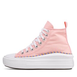 

Кеди Converse Ctas Move Hi 272853C Storm Pink/Washed Indigo/White, Рожевий