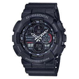 G-Shock Ρολόι G-Shock GA-140-1A1ER Black/Black