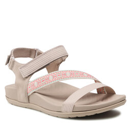 Skechers Sandály Skechers Beachy Sunrise 163221/TPCL Taupe/Coral