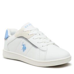 U.S. Polo Assn. Sneakersy U.S. Polo Assn. Ecrok ECROK006 WHI-LBL01