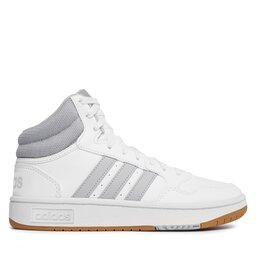 adidas Αθλητικά adidas Hoops 3.0 Mid Lifestyle Basketball Classic Vintage Shoes IG5568 Λευκό