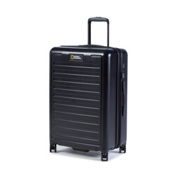 National Geographic Srednji tvrdi kofer National Geographic Cruise N164HA.60.06 Black