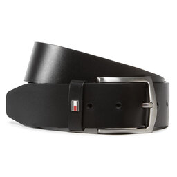 

Чоловічий ремінь Tommy Hilfiger New Denton Belt 4.0 E367863162 090, Чорний
