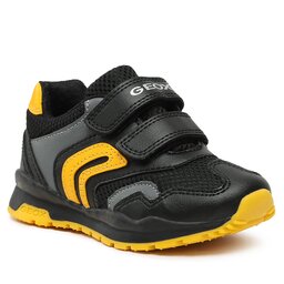 Geox Sneakers Geox J Pavel J0415A 01454 C0054 M Black/Yellow