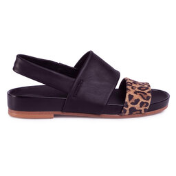 

Босоніжки Clarks Pure Strap 261488484 Leopard Print, Чорний