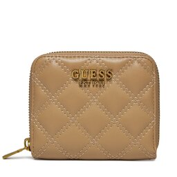 Guess Mały Portfel Damski Guess Giully (QA) Slg SWQA87 48370 BEI
