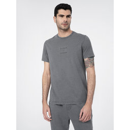 4F 4F Camiseta 4FSS23TTSHM296 Gris Regular Fit