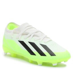 adidas Apavi adidas X Crazyfast.3 Firm Ground Boots ID9352 Ftwwht/Cblack/Luclem