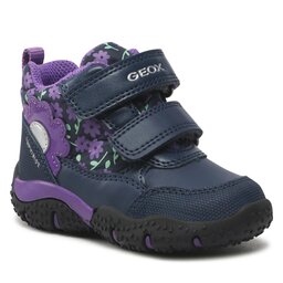 Geox Schnürschuhe Geox B Baltic G.B Abx A B2654A 0CEMN C4269 M Navy/Purple