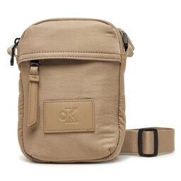 Calvin Klein Jeans Borsellino Calvin Klein Jeans Metro Nylon Reporter S Ny LV04G3089G Beige