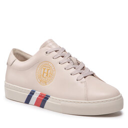 Tommy Hilfiger Sneakers Tommy Hilfiger Elevated Th Crest Sneaker FW0FW06591 Feather White AF4